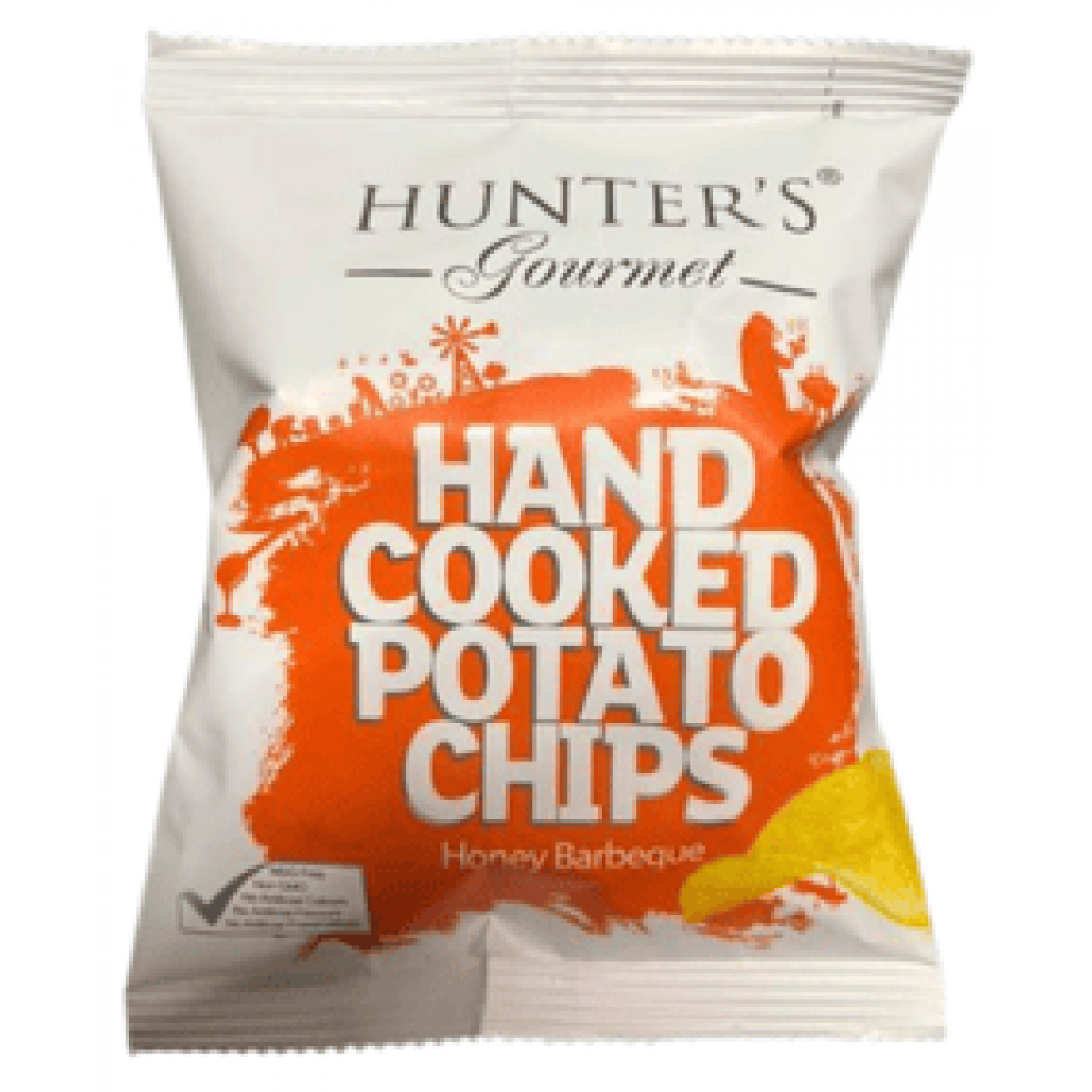 شيبس بنكهة الباربكيو والعسل من هانتر فودز 25 جرام